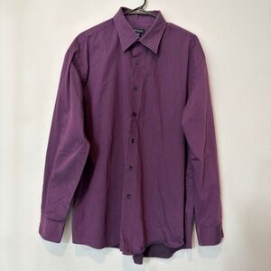 Van Heusen | Shirts | Van Heusen Shirt Mens Long Sleeve Dress Shirt Red Or  Burgund6 75 3233 | Poshmark
